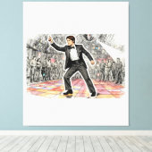 Toile George Hamilton (Resident evil outbreak) (Insitu (Plancher de Bois))
