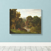 Toile George Inness - L'Ancien Moulin (Insitu (Plancher de Bois))