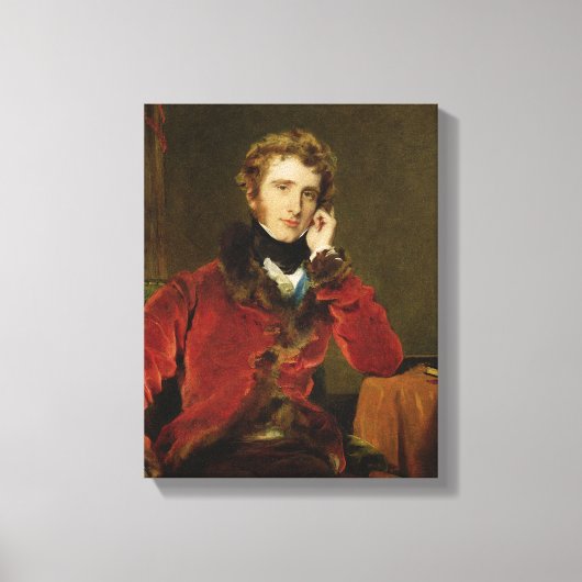 Toile George James Welbore Agar-Ellis (Recto)