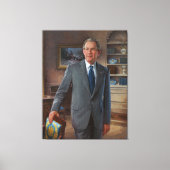 Toile GEORGE WALKER BUSH par John Howard Sanden (Recto)