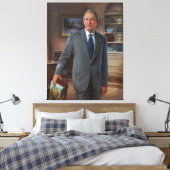 Toile GEORGE WALKER BUSH par John Howard Sanden (Insitu(Chambre))