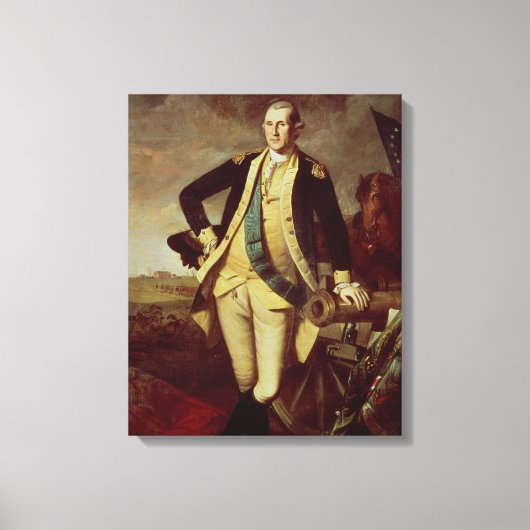 Toile George Washington à Princeton, 1779 (Recto)