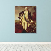 Toile George Washington à Princeton, 1779 (Insitu (Plancher de Bois))