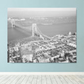 Toile George Washington Bridge NYC Photographie - 2 (Insitu (Plancher de Bois))