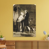 Toile George Washington et sa mère (Insitu(Salon))
