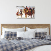 Toile George Washington Lafayette Valley Forge Armée (Insitu(Chambre))