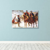 Toile George Washington Lafayette Valley Forge Armée (Insitu (Plancher de Bois))