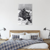 Toile George Washington traversant la rivière Delaware (Insitu(Chambre))