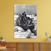Toile George Washington traversant la rivière Delaware (Insitu(Salon))
