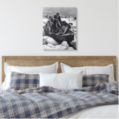 Toile George Washington traversant la rivière Delaware (Insitu(Chambre))