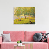 Toile Georges Seurat - Etudier pour un dimanche sur La G (Insitu(Salon))