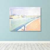 Toile Georges Seurat - Le chenal des cimes (Insitu (Plancher de Bois))