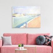 Toile Georges Seurat - Le chenal des cimes (Insitu(Salon))