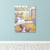 Toile Georges Seurat - Le Cirque (Insitu (Plancher de Bois))