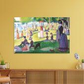 Toile Georges Seurat - Un dimanche sur La Grande Jatte (Insitu(Salon))