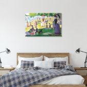 Toile Georges Seurat - Un dimanche sur La Grande Jatte (Insitu(Chambre))