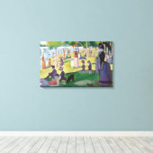 Toile Georges Seurat - Un dimanche sur La Grande Jatte (Insitu (Plancher de Bois))