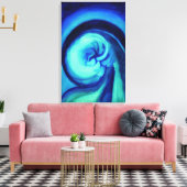 Toile Georgia O'Keeffe - Bleu I (Insitu(Salon))