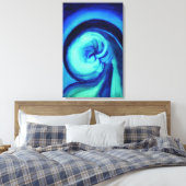 Toile Georgia O'Keeffe - Bleu I (Insitu(Chambre))