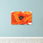 Toile Georgia O'Keeffe - Pavot rouge (Insitu (Plancher de Bois))