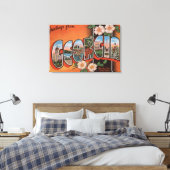 Toile Géorgie (Rose cherokee) - Grandes Scènes de lettre (Insitu(Chambre))