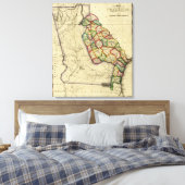 Toile GéorgieCarte panoramiqueGéorgie (Insitu(Chambre))