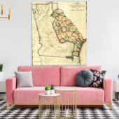 Toile GéorgieCarte panoramiqueGéorgie (Insitu(Salon))