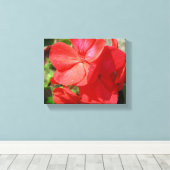 Toile Géranium (Insitu (Plancher de Bois))