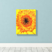 Toile Gerber Daisy (Insitu (Plancher de Bois))