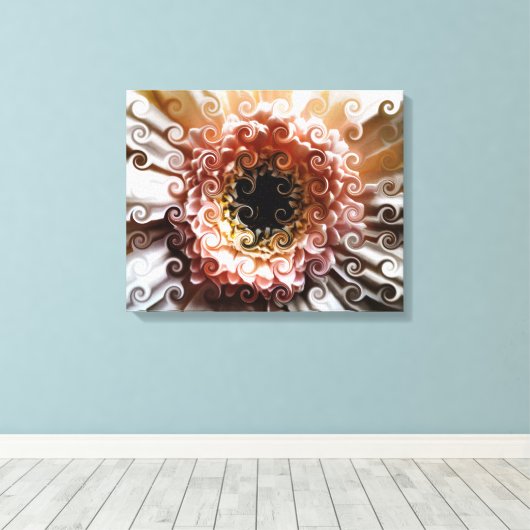 TOILE GERBERA DAISY (Insitu (Plancher de Bois))