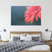 Toile Gerbera fleur rouge (Insitu(Chambre))