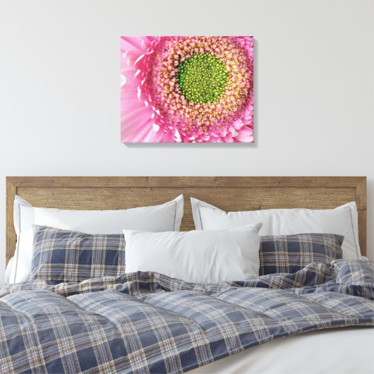 Toile Gerbera rose (Insitu(Chambre))