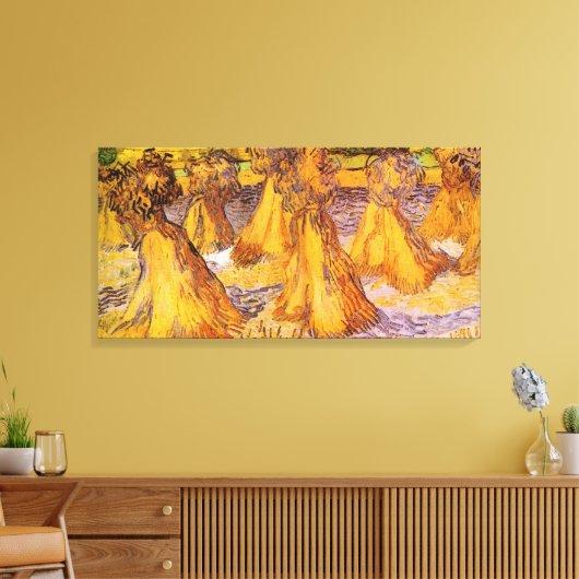 Toile Gerbier de blé par Vincent van Gogh (Insitu(Salon))