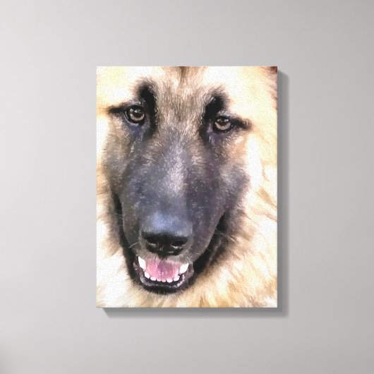 TOILE GERMAN SHEPHERD (Recto)