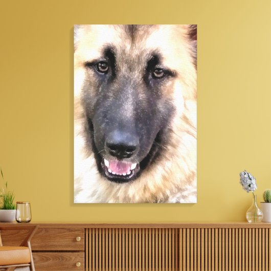 TOILE GERMAN SHEPHERD (Insitu(Salon))