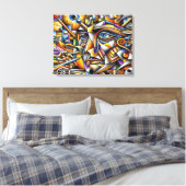 Toile Gesicht (Insitu(Chambre))