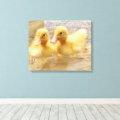 Toile Getty Images | Fuzzy Yellow Ducklings (Insitu (Plancher de Bois))