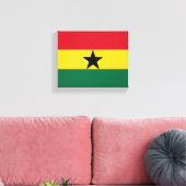 Toile Ghana Indicateur Afrique (Insitu(Salon))