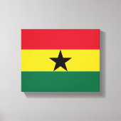 Toile Ghana Indicateur Afrique (Recto)