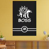 Toile Ghost White Stegosaurus Spirit Dinosaur (Insitu(Salon))