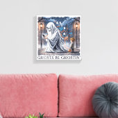 Toile Ghosts Be Ghostiln' (Insitu(Salon))