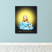 Toile Gian Lorenzo Bernini Bust of Christ 1679 (Insitu (Plancher de Bois))