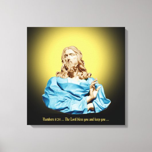 Toile Gian Lorenzo Bernini Bust of Christ 1679 (Recto)