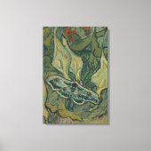 Toile Giant Peacock Moth (1889) par Vincent van Gogh (Recto)