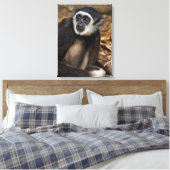 Toile Gibbon à mains blanches (Hylobates Lar), Monkeylan (Insitu(Chambre))