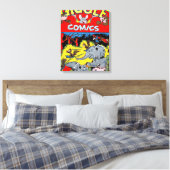 Toile Giggle Eléphant Animaux Comics Vintages (Insitu(Chambre))