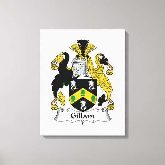 Toile Gillam Family Crest (Recto)