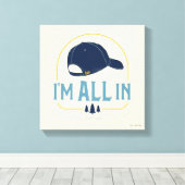 Toile Gilmore Girls I’m All In Luke’s Hat (Insitu (Plancher de Bois))
