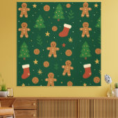 Toile Gingerbread Christmas Fun (Insitu(Salon))