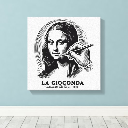 Toile Gioconda (Insitu (Plancher de Bois))